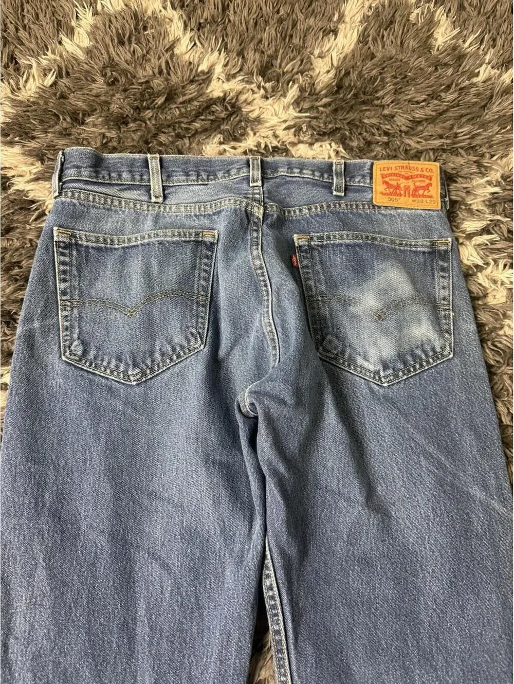 Vintage Levi’s 505 Jeans Men’s 38x29 Straight Leg Blue Denim